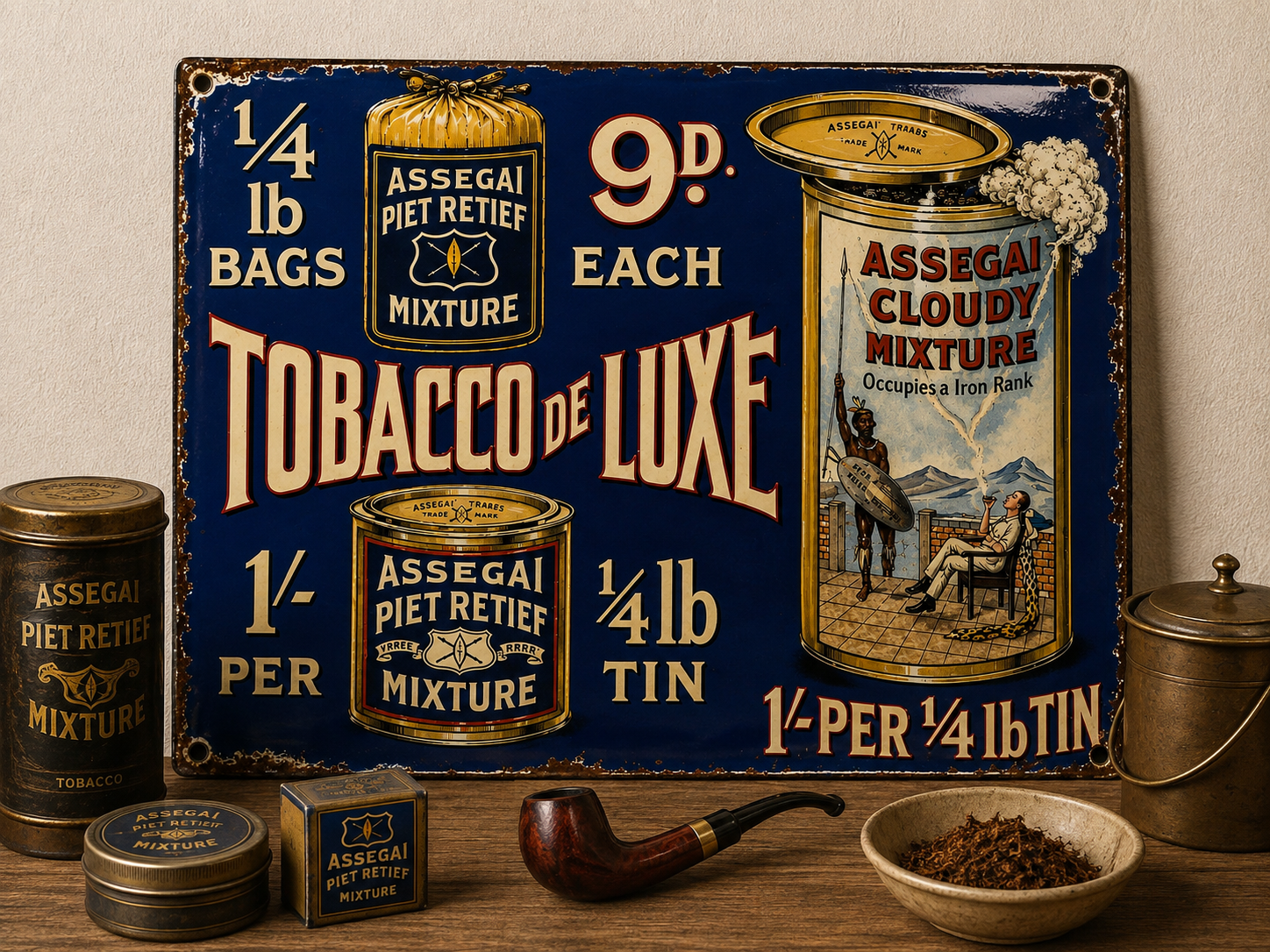 ASSEGAAI RETIEF TOBACCO DE LUX