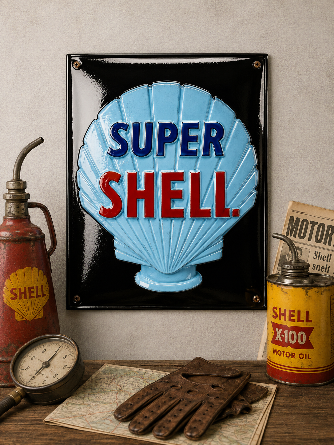 SUPER SHELL GLOBE