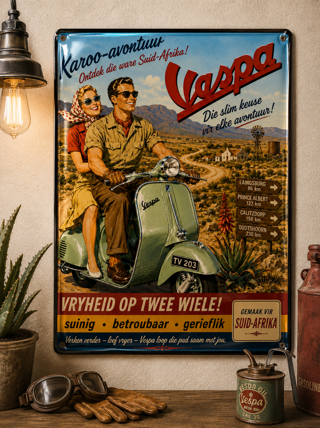 VESPA - KAROO-AVONTUUR