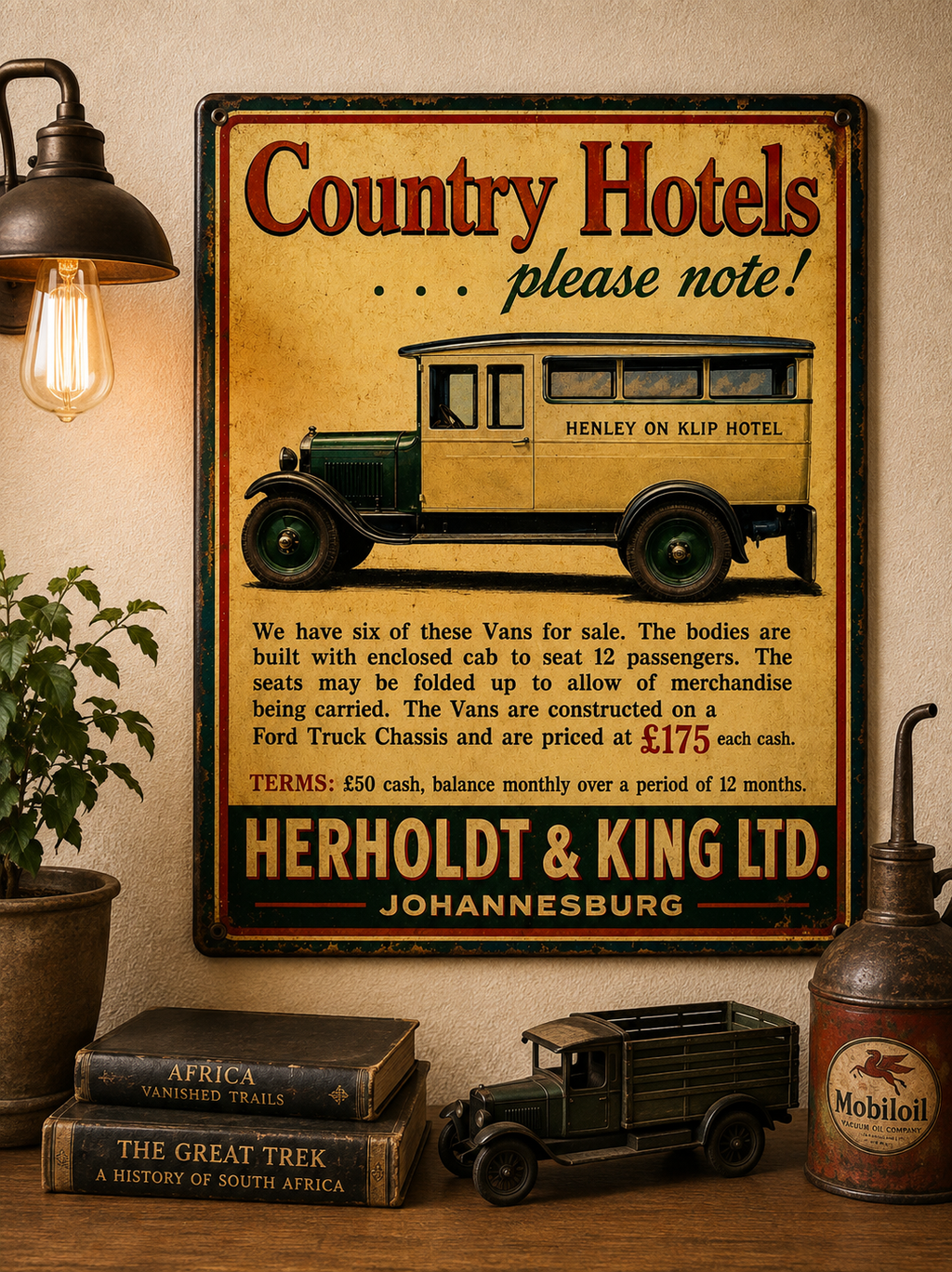 COUNTRY HOTELS - HENLEY ON KLIP HOTEL