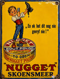 Nugget Skoensmeer vintage-style reproduction sign artwork