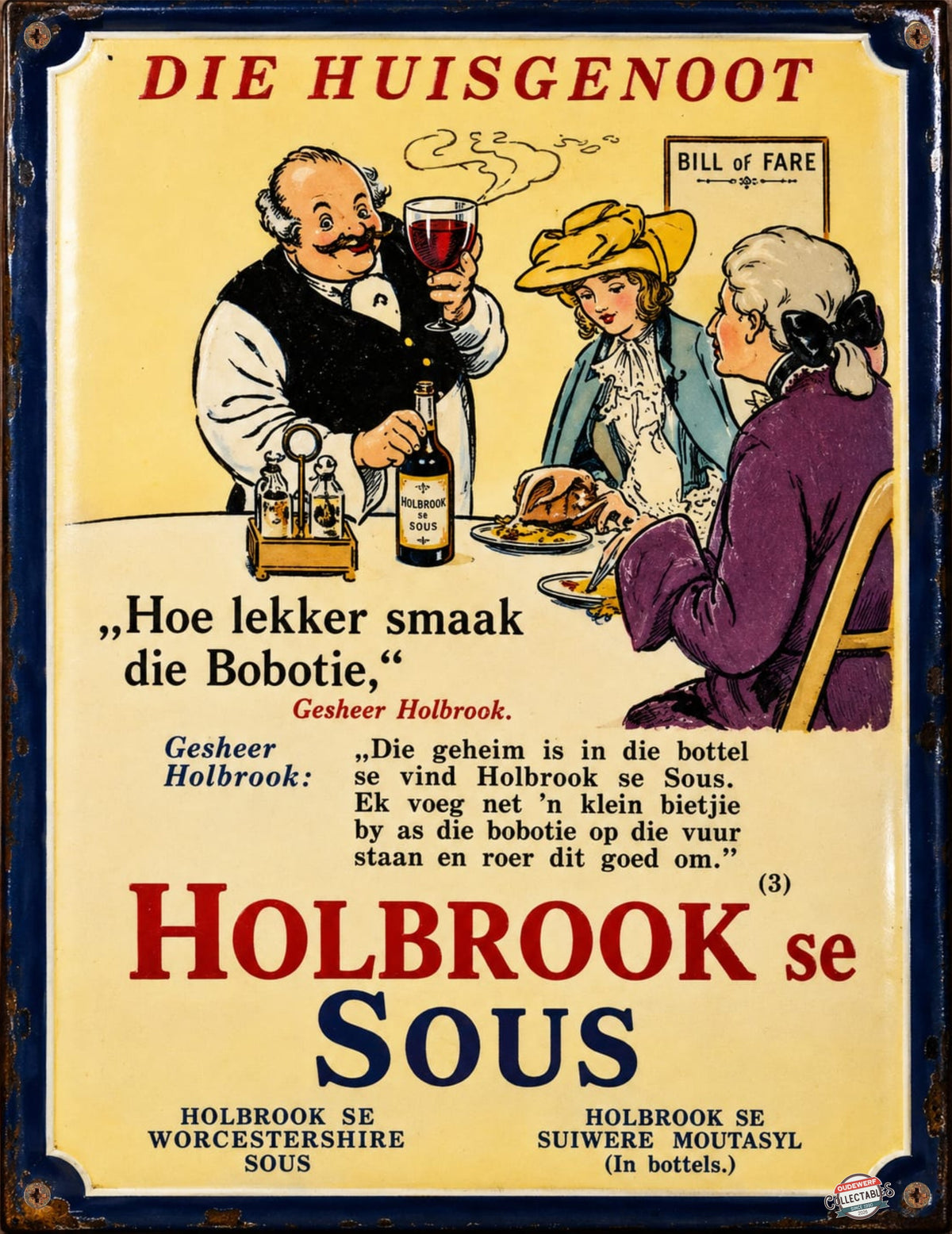 Holbrook Se Sous vintage-style reproduction sign artwork