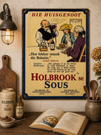 Holbrook Se Sous vintage-style reproduction sign