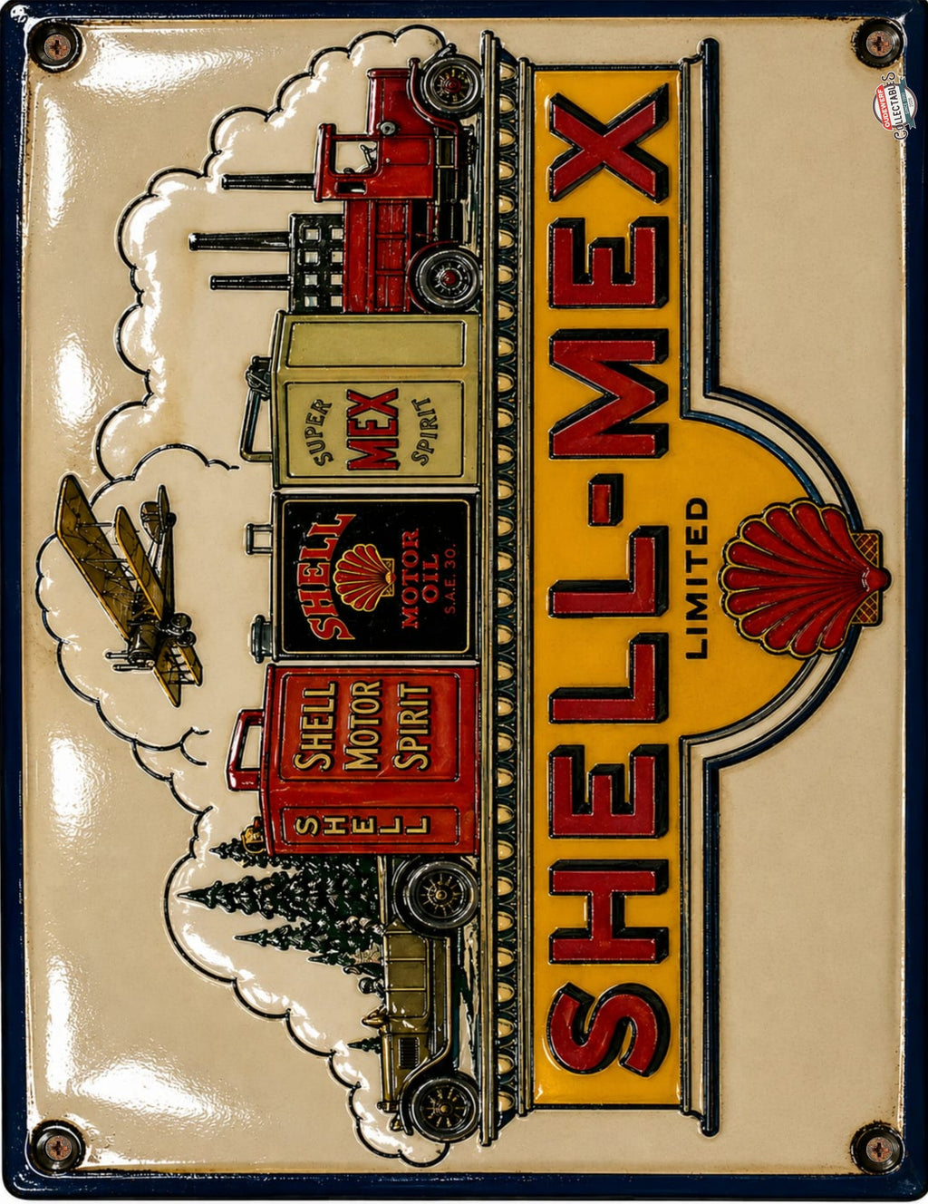 Shell-Mex Limited vintage-style reproduction sign artwork