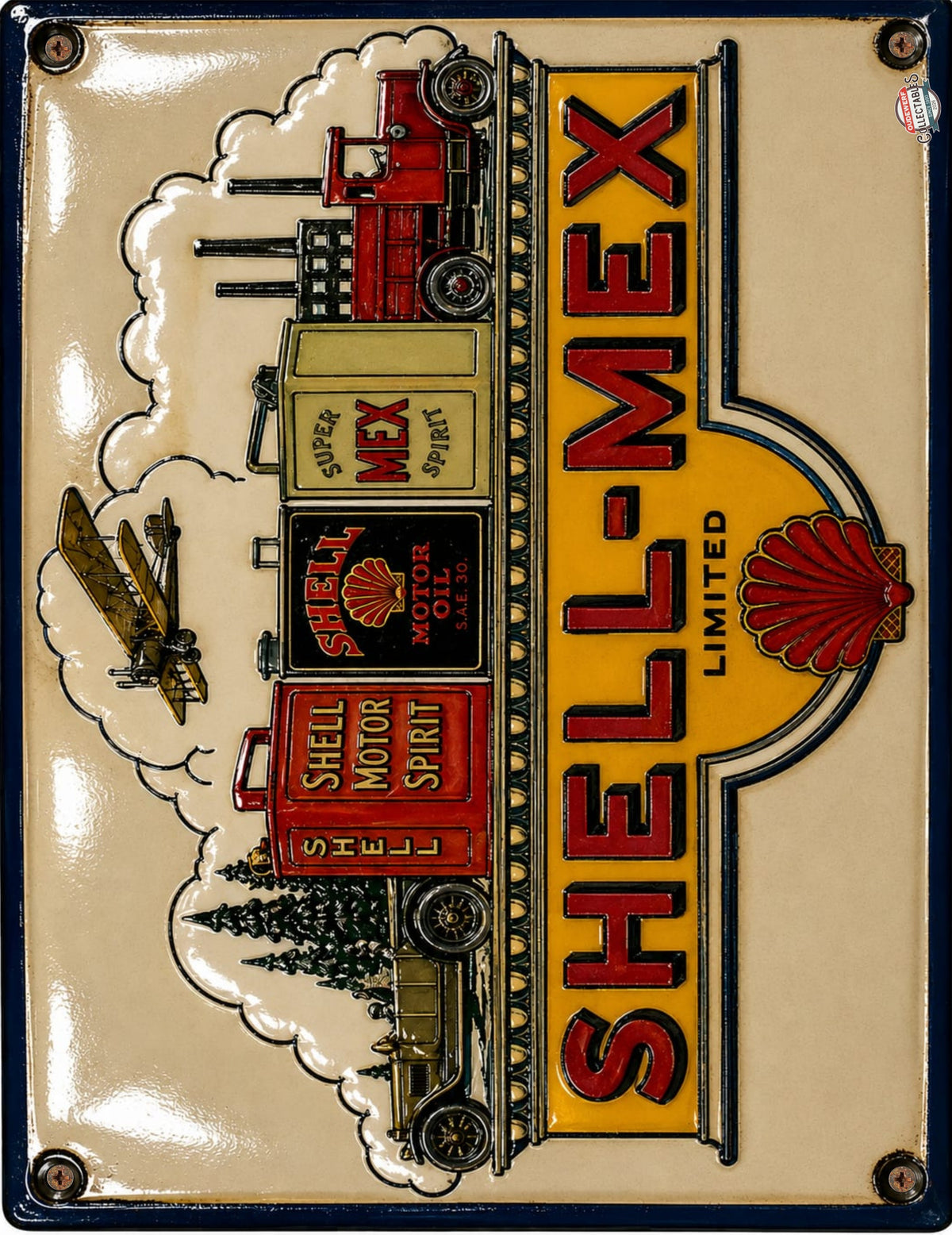 Shell-Mex Limited vintage-style reproduction sign artwork