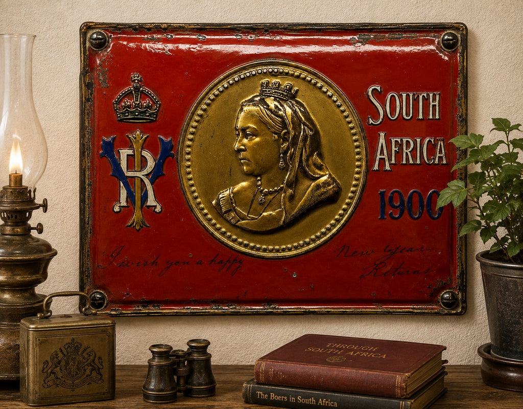 South Africa 1900 - VR vintage-style reproduction sign