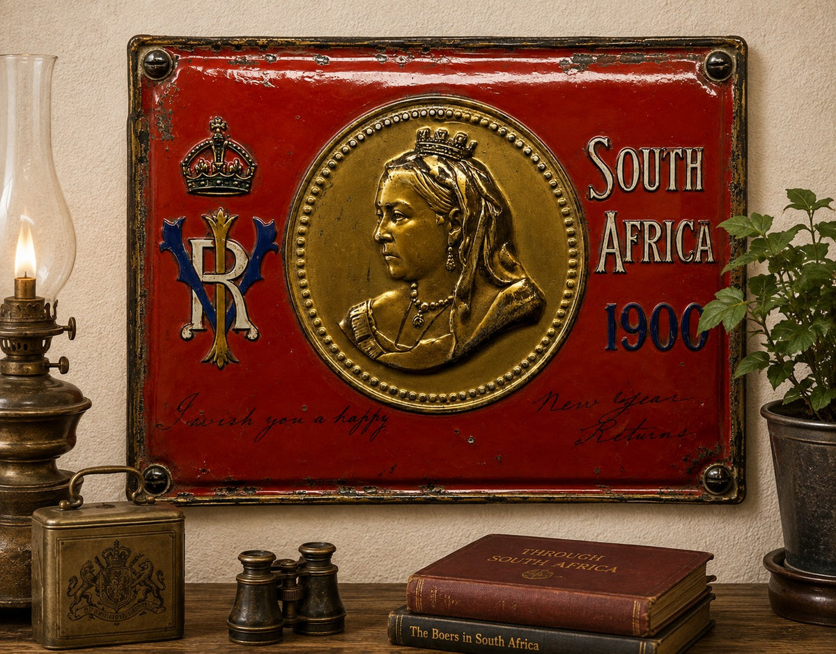 South Africa 1900 - VR vintage-style reproduction sign