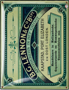 B.G. Lennon & Co. Bept. - Apothekers In Het Groot vintage-style reproduction sign artwork