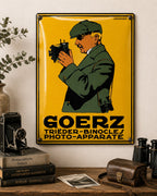 Goerz Triëder-Binocles Photo-Apparate vintage-style reproduction sign