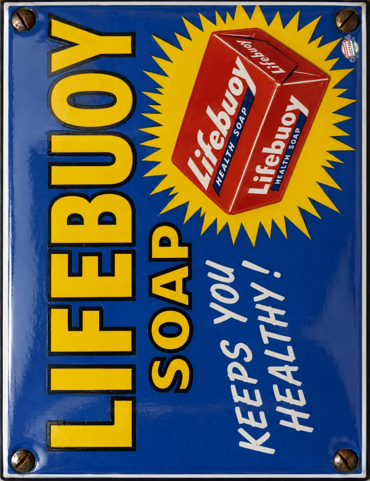 Lifebuoy Soap - Keeps You Healthy! vintage-style reproduction sign artwork