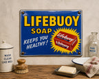 Lifebuoy Soap - Keeps You Healthy! vintage-style reproduction sign