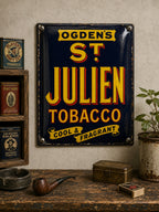 Ogden's St. Julien Tobacco vintage-style reproduction sign