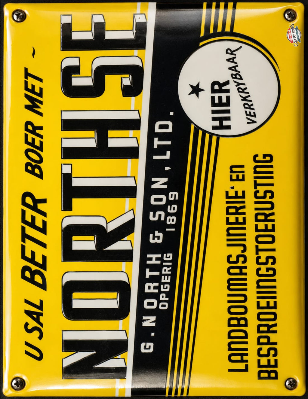Northse - U Sal Beter Boer Met vintage-style reproduction sign artwork