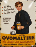 Ovomaltine - Dis Krag! Dis Gesondheid! vintage-style reproduction sign artwork