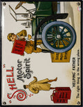 Shell Motor Spirit - Helping Father vintage-style reproduction sign artwork
