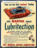Marfak Chassis Lubritection vintage-style reproduction sign artwork