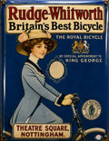 Rudge-Whitworth - Britain's Best Bicycle vintage-style reproduction sign artwork