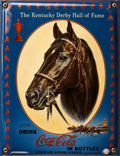 Coca-Cola - Kentucky Derby Hall Of Fame vintage-style reproduction sign artwork