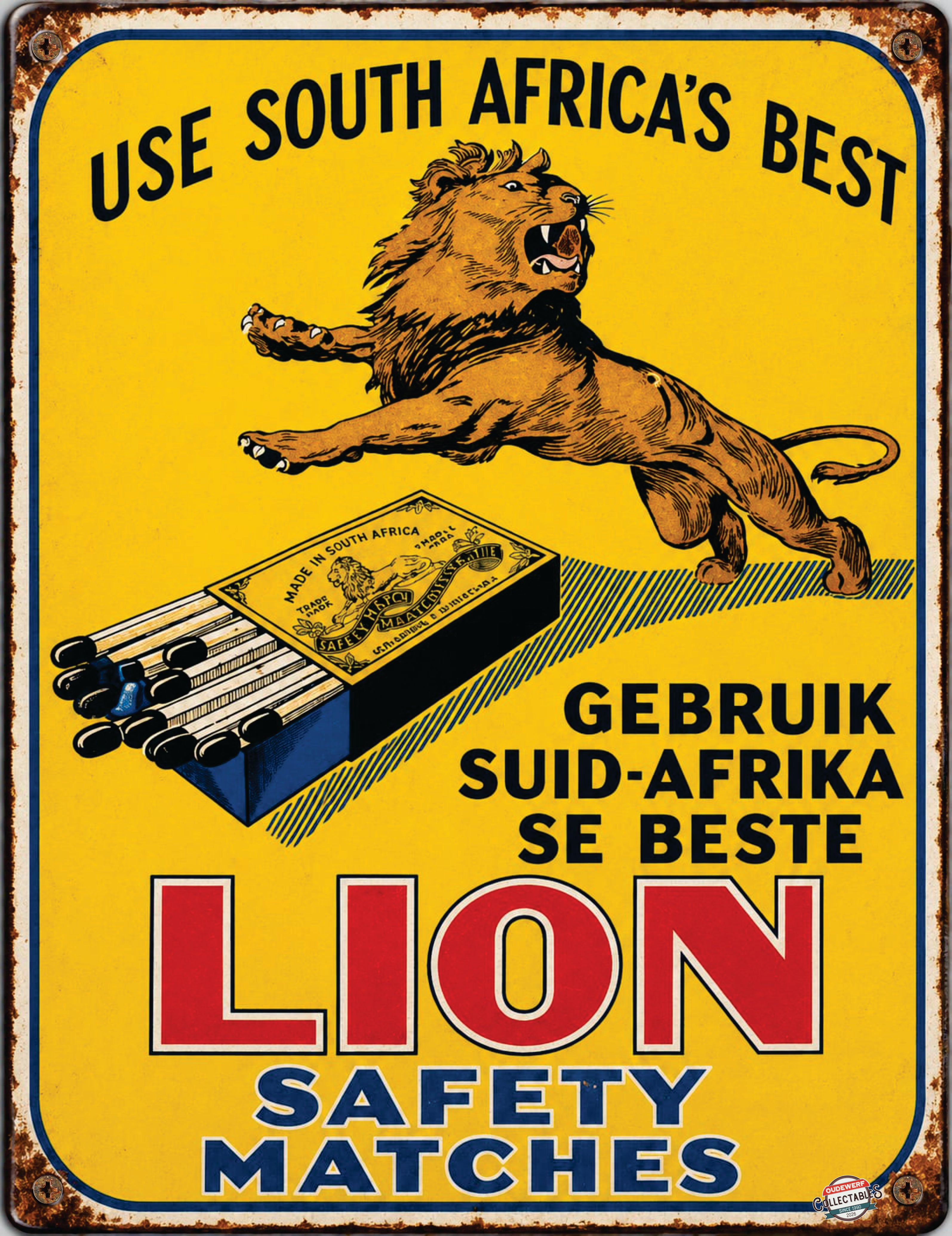 LION SAFETY MATCHES