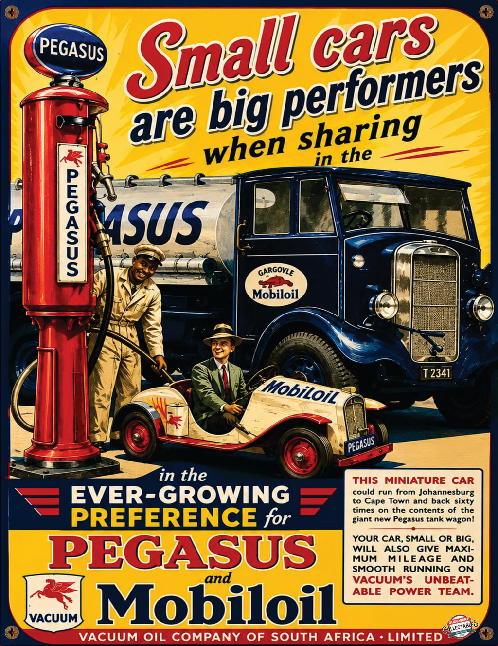 PEGASUS & MOBILOIL - SMALL CARS
