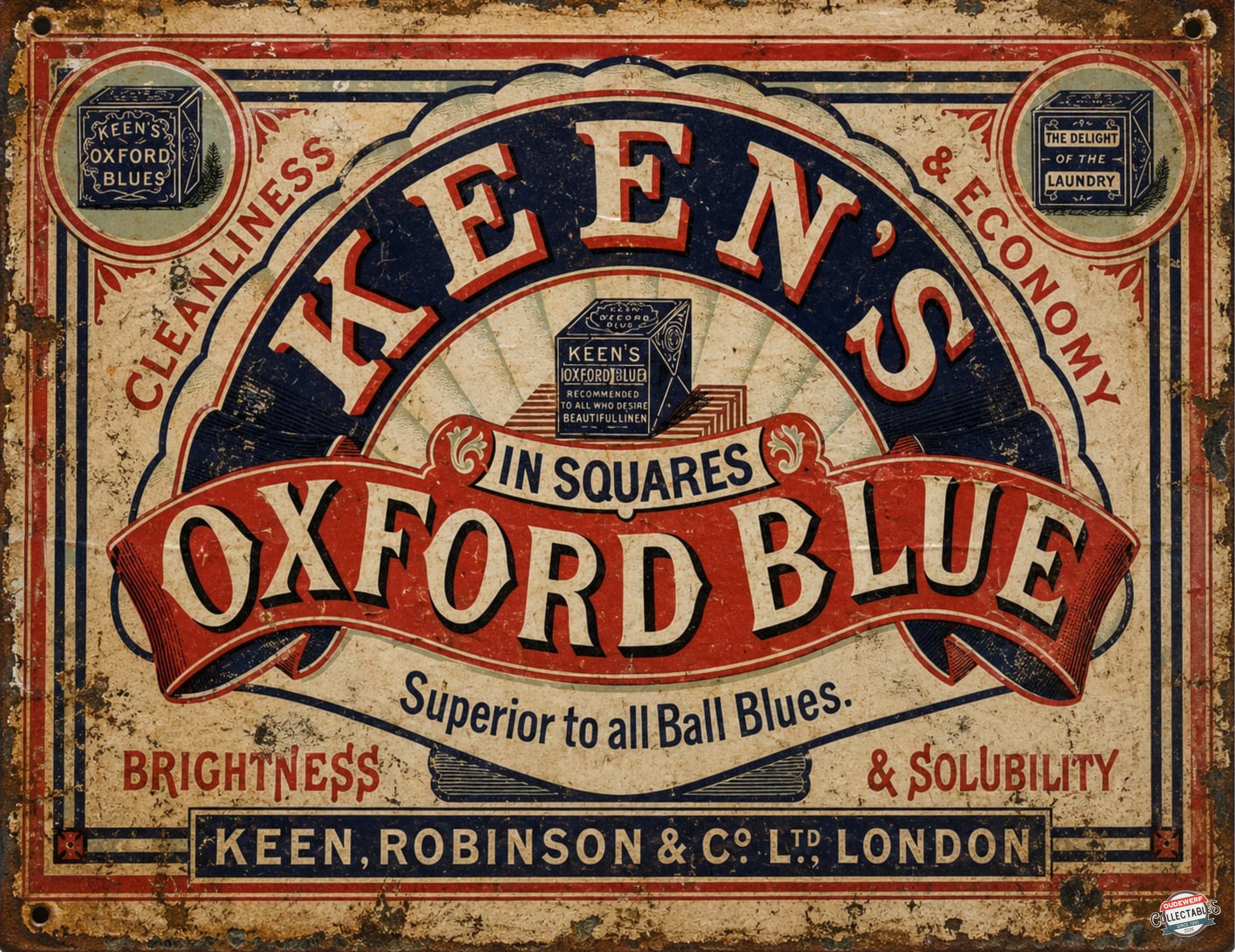KEEN’S OXFORD BLUE