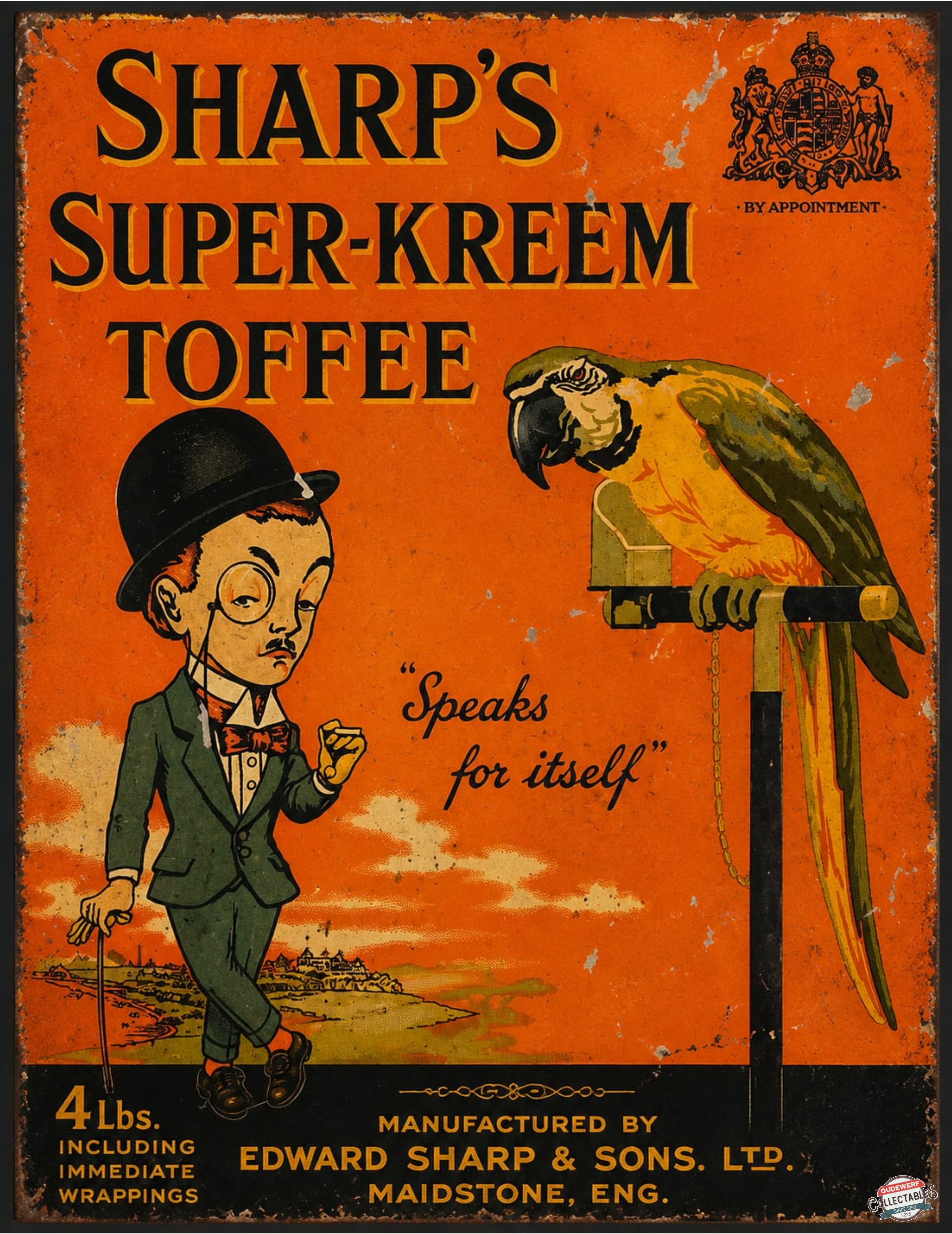 SHARP’S SUPER-KREEM TOFFEE - SPEAKS FOR ITSELF