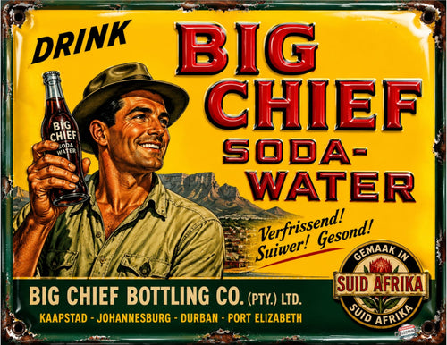 BIG CHIEF SODAWATER - SUID AFRIKA