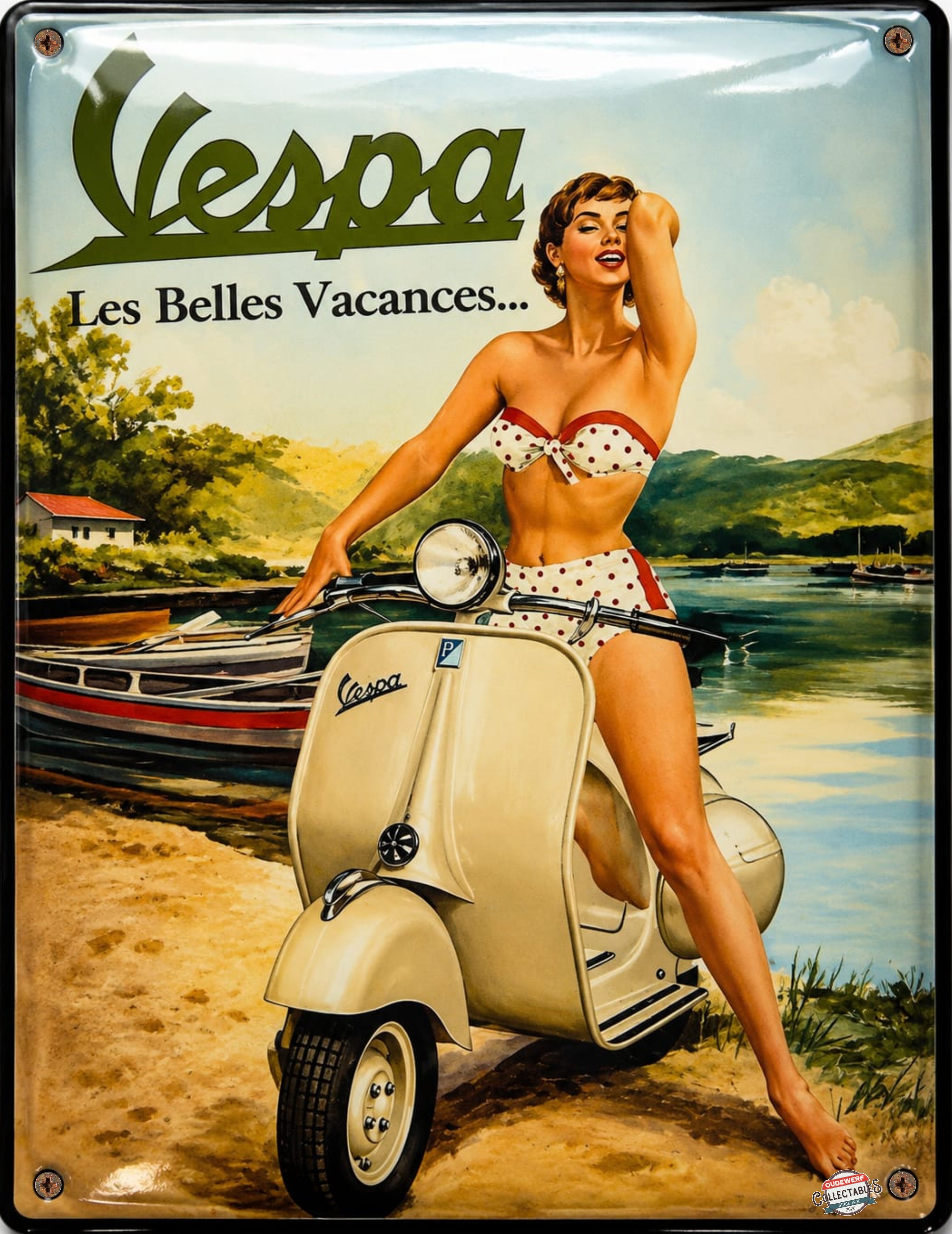 VESPA - POLKA DOT BIKINI GIRL
