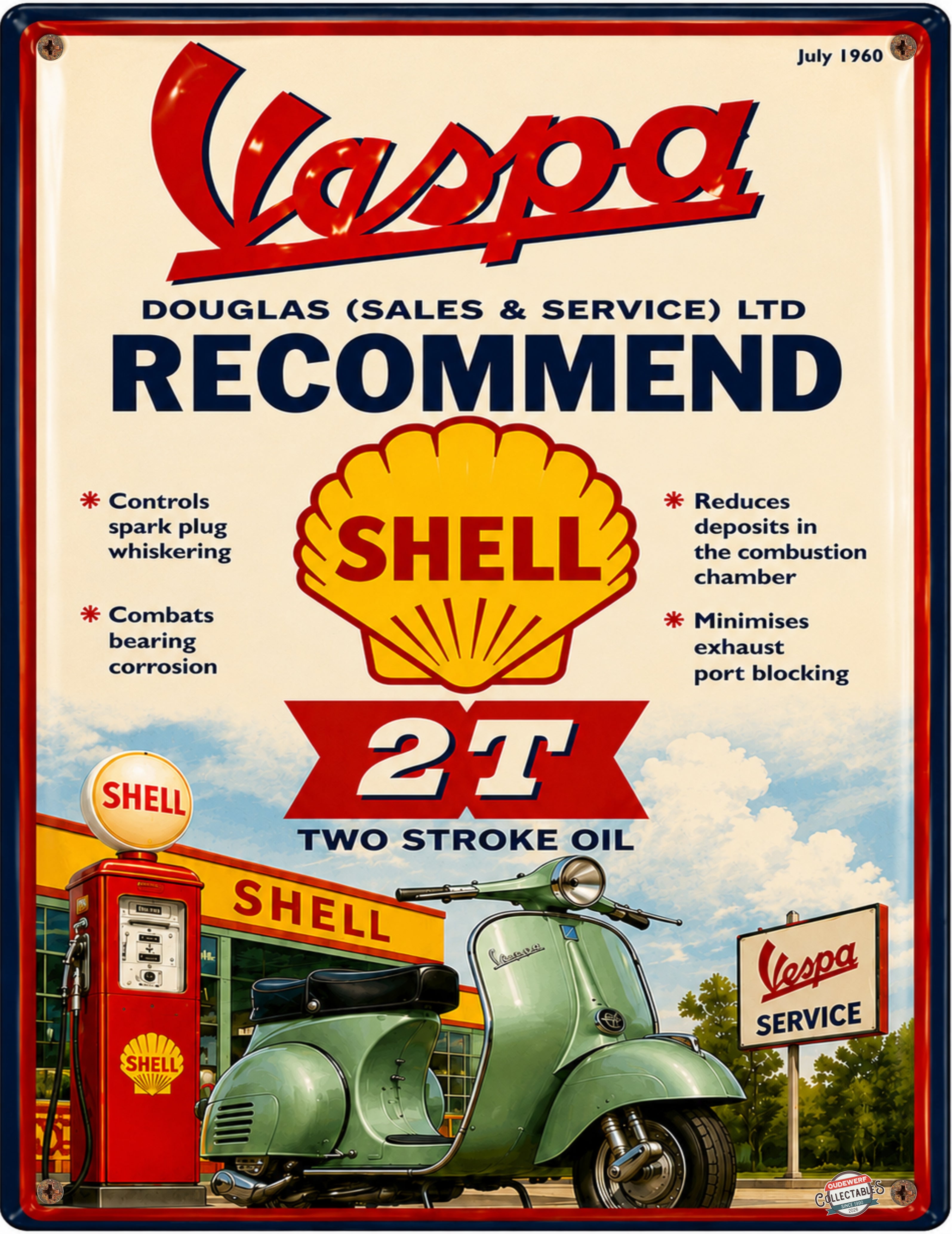 VESPA - SHELL 2T