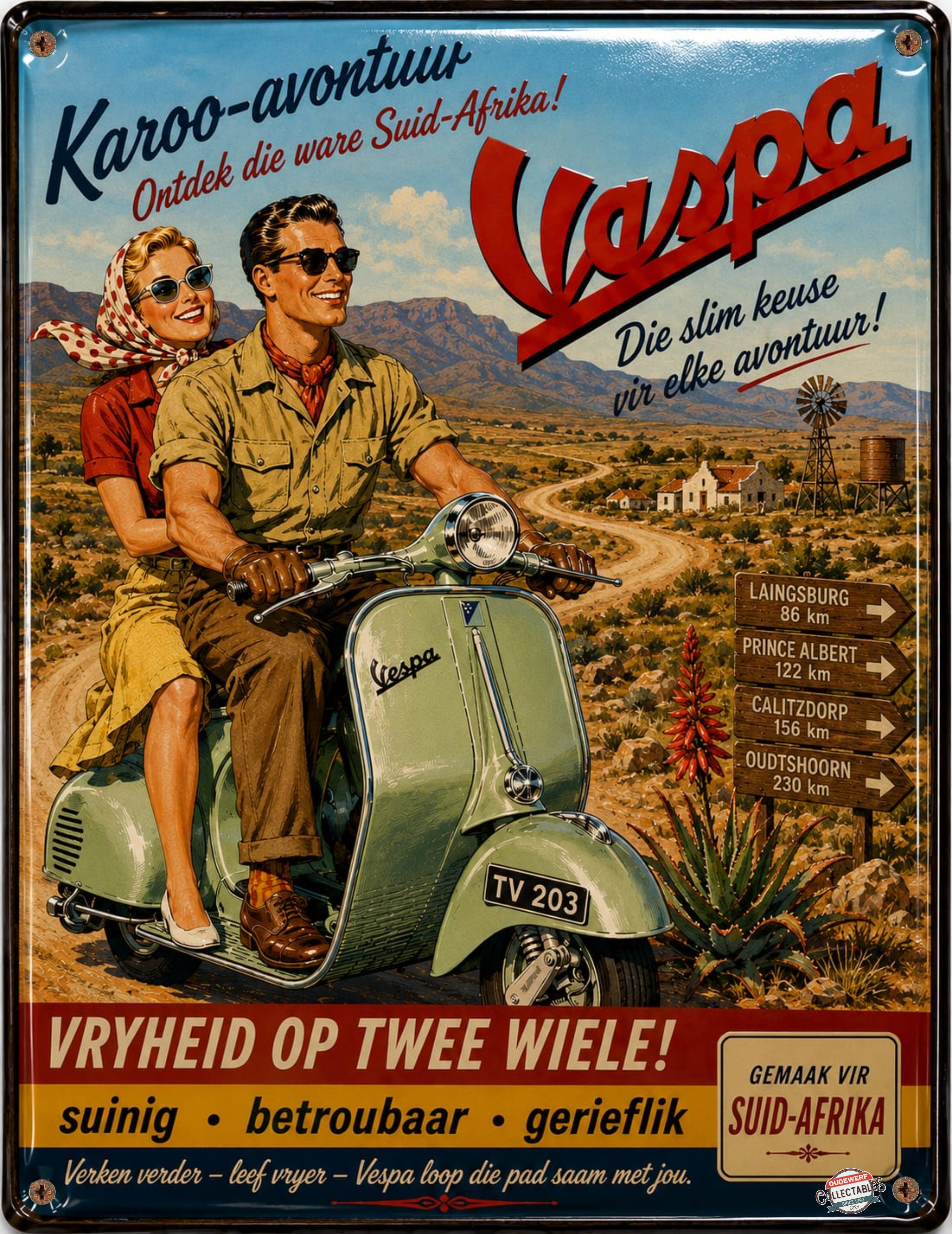 VESPA - KAROO-AVONTUUR