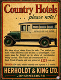COUNTRY HOTELS - HENLEY ON KLIP HOTEL