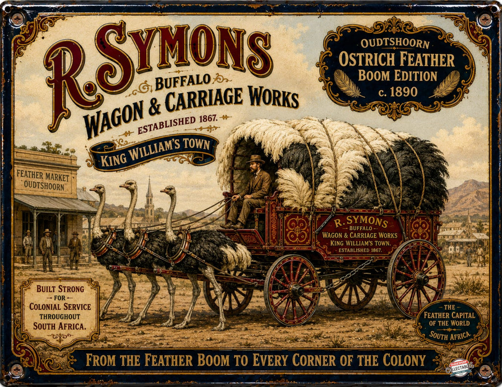 R. SYMONS WAGON - OSTRICH FEATHER