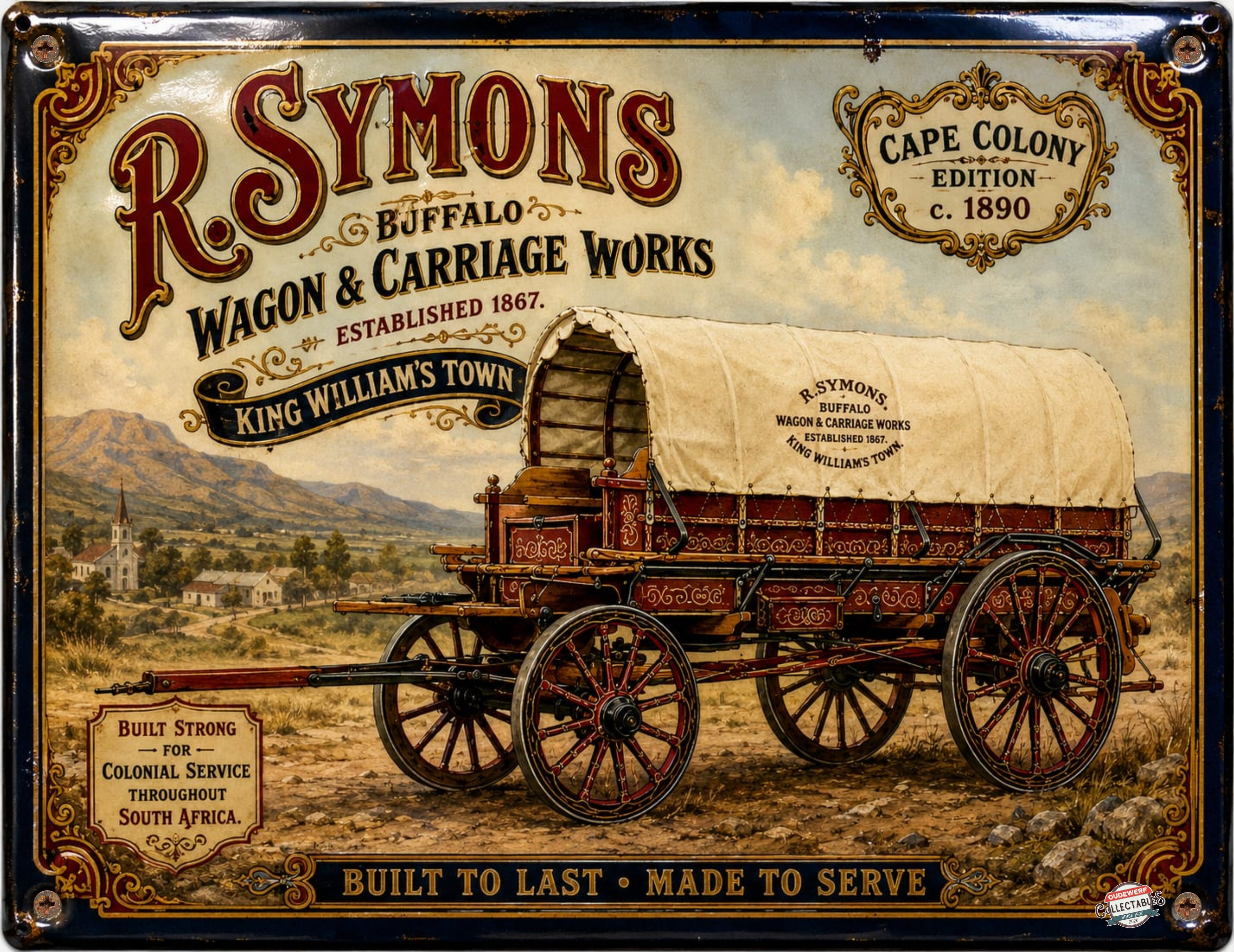 R. SYMONS WAGON - CAPE COLONY