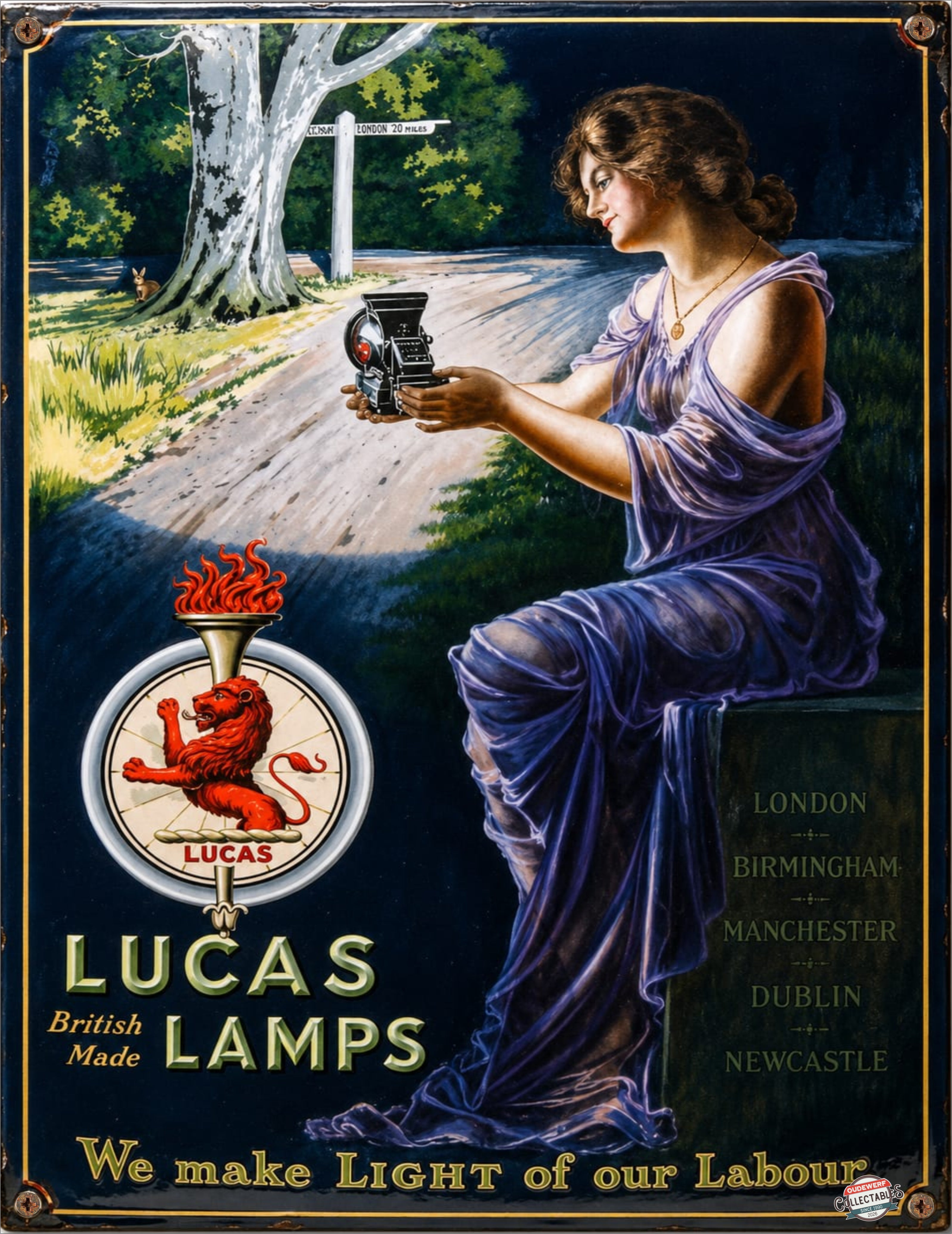 LUCAS LAMPS – WE MAKE LIGHT OF OUR LABOUR