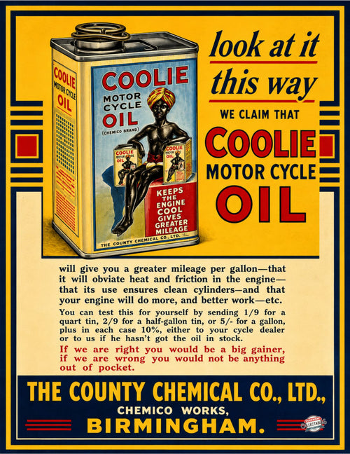 COOLIE MOTOR CYCLE OIL
