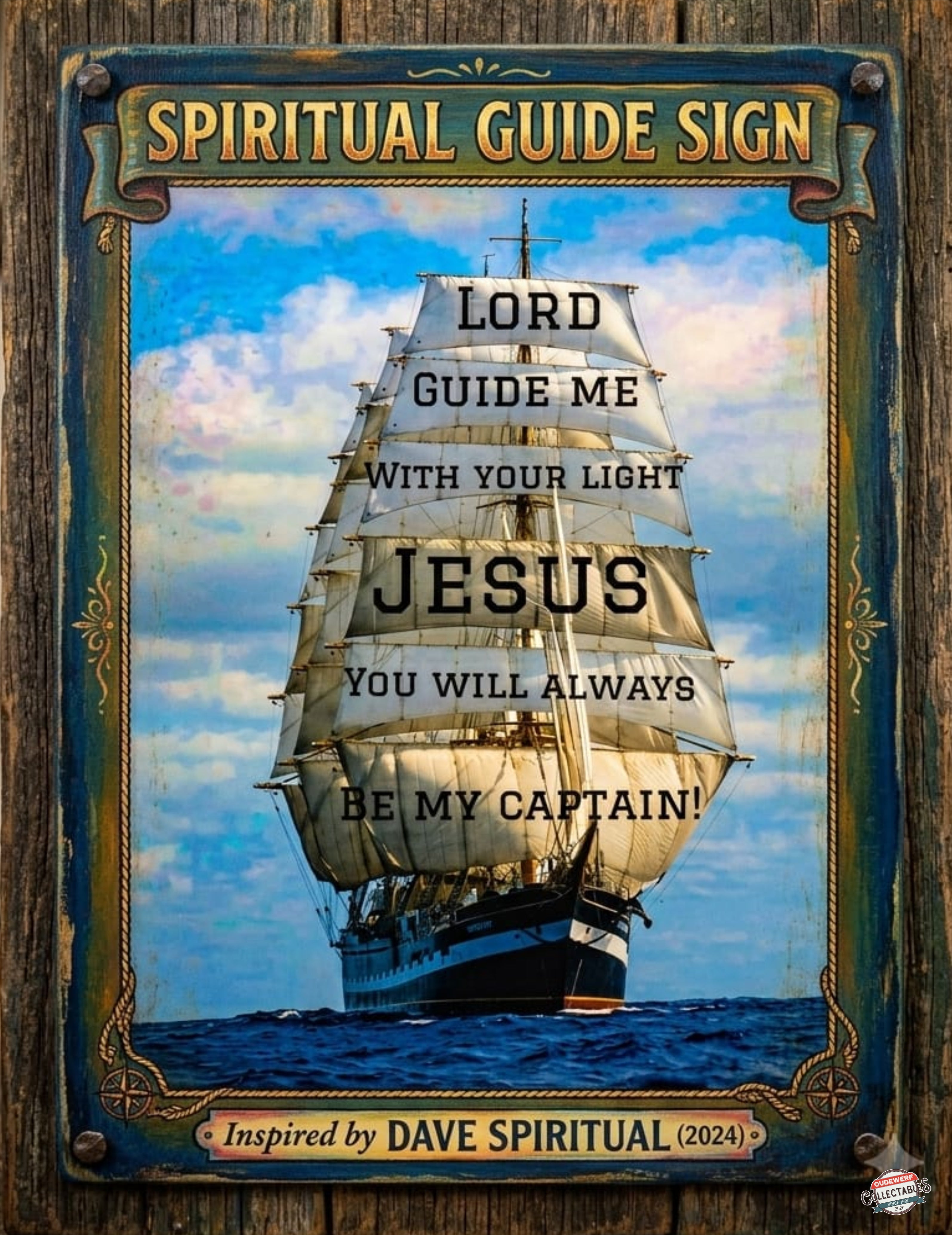 SPIRITUAL GUIDE SIGN