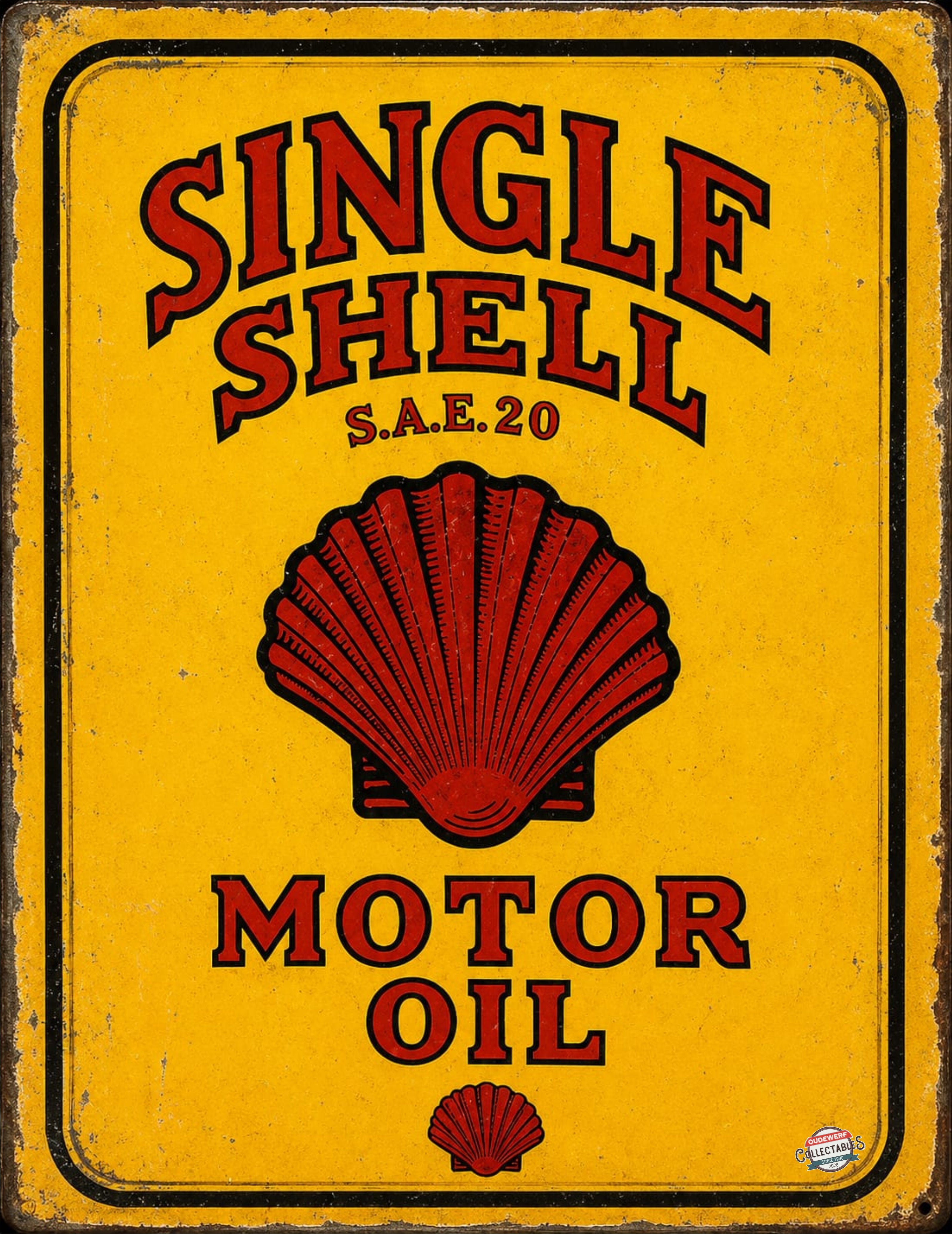 SINGLE SHELL MOTOR OIL