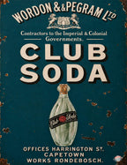 WORDON & PEGRAM CLUB SODA