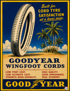 GOOD YEAR WINGFOOT - BUILT FOR SATISFACTION