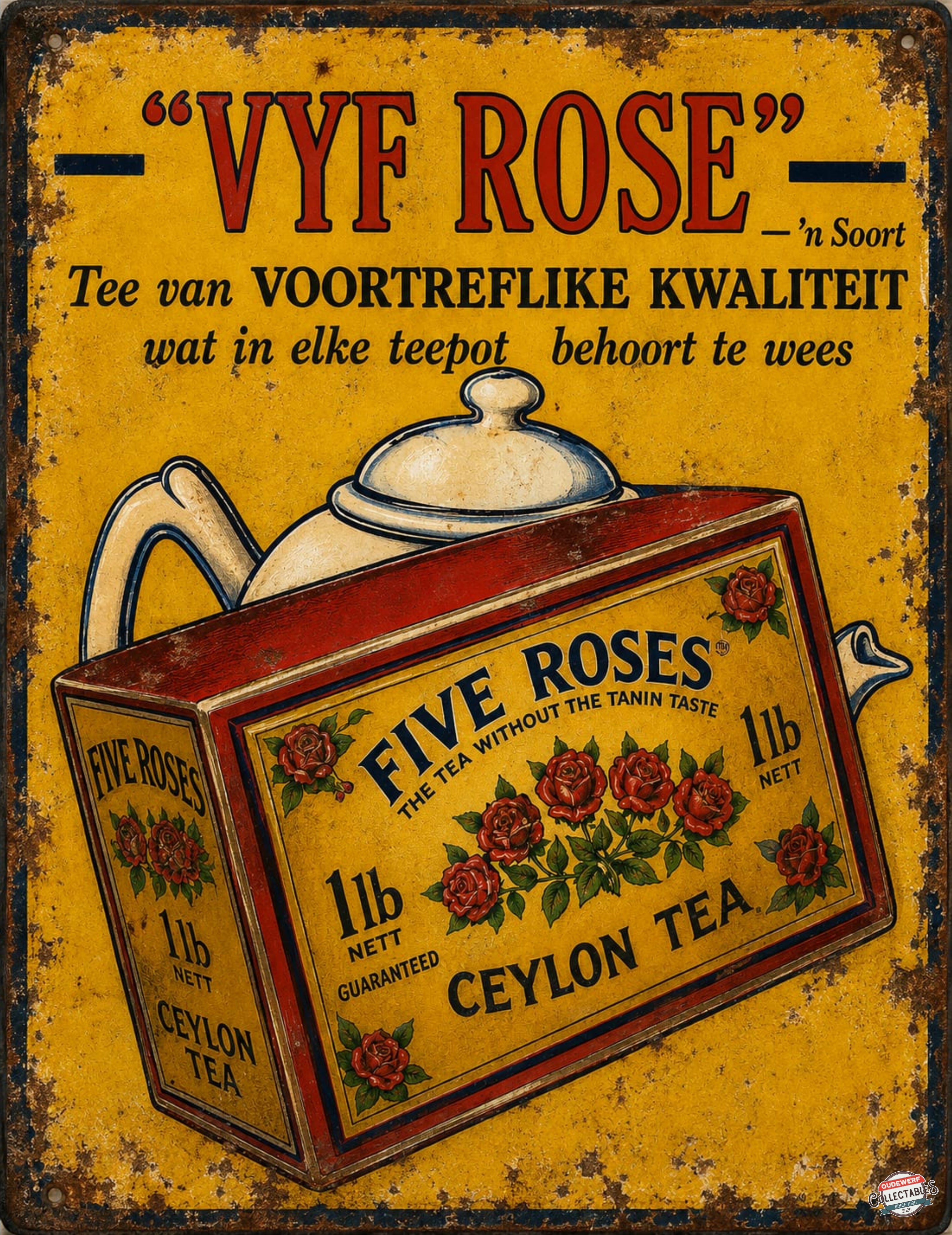 VYF ROSE & VOORTREFLIKE KWALITEIT