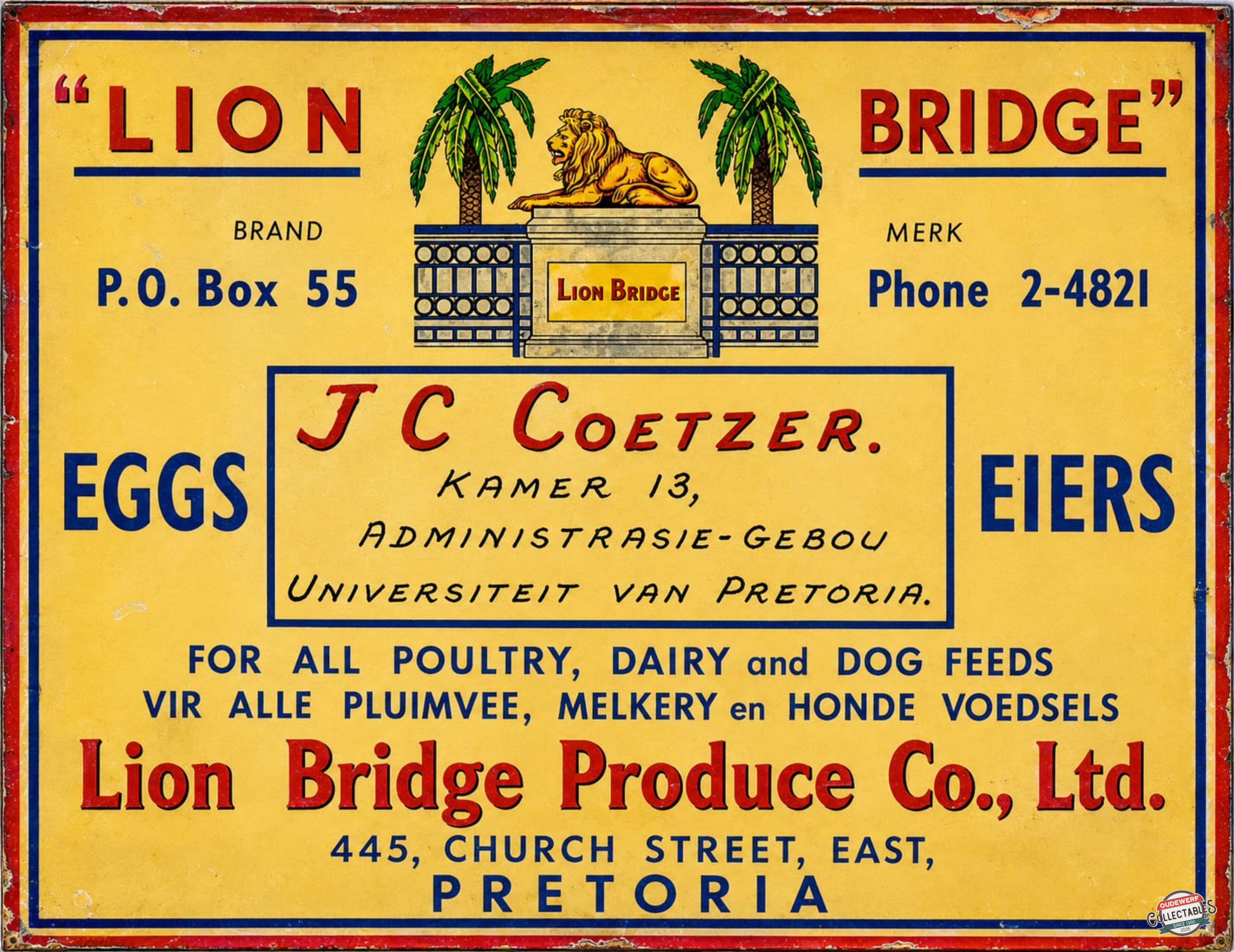 LION BRIDGE EGGS