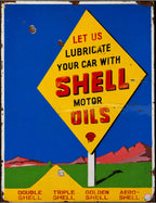SHELL - LET US LUBRICATE YOUR CAR