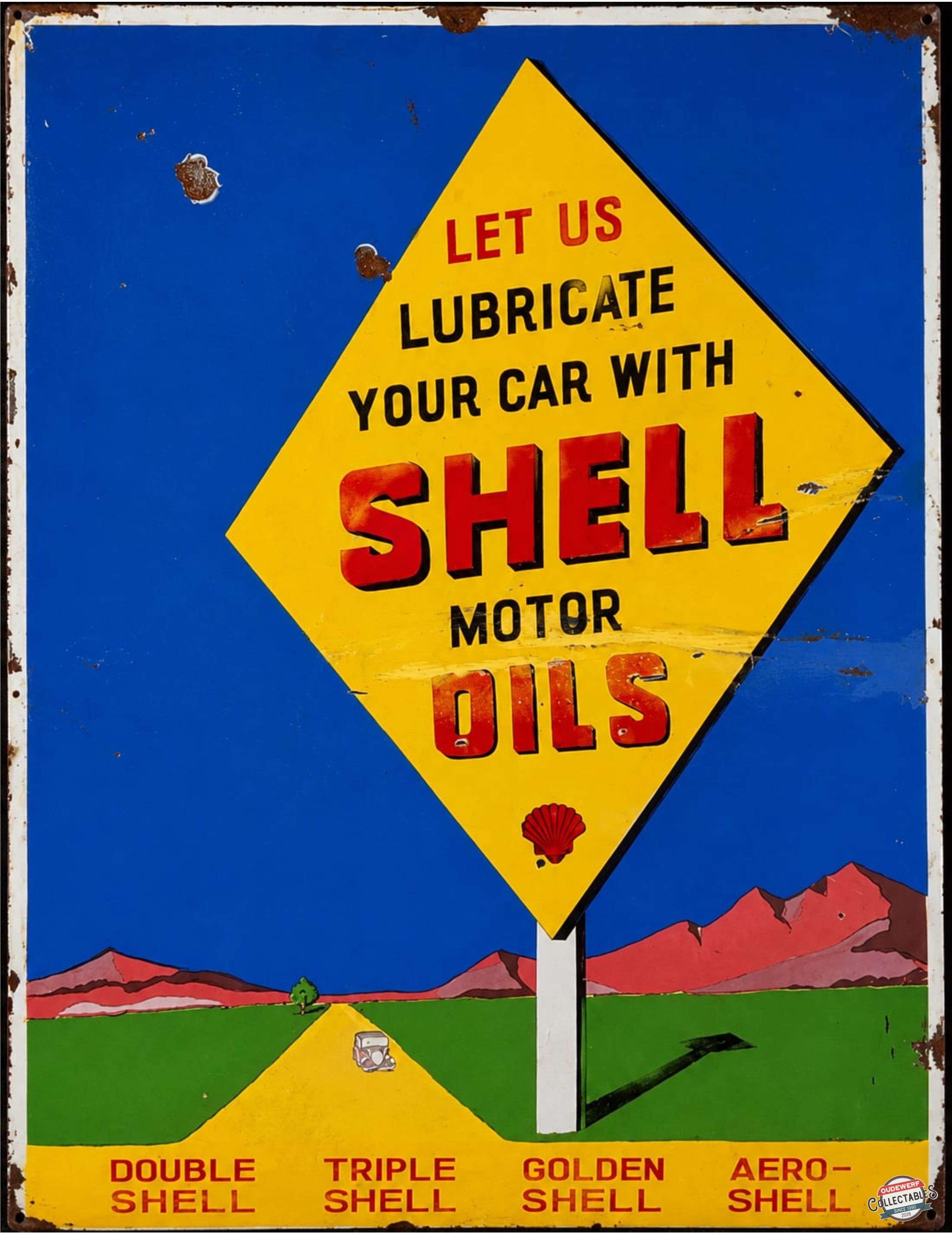 SHELL - LET US LUBRICATE YOUR CAR