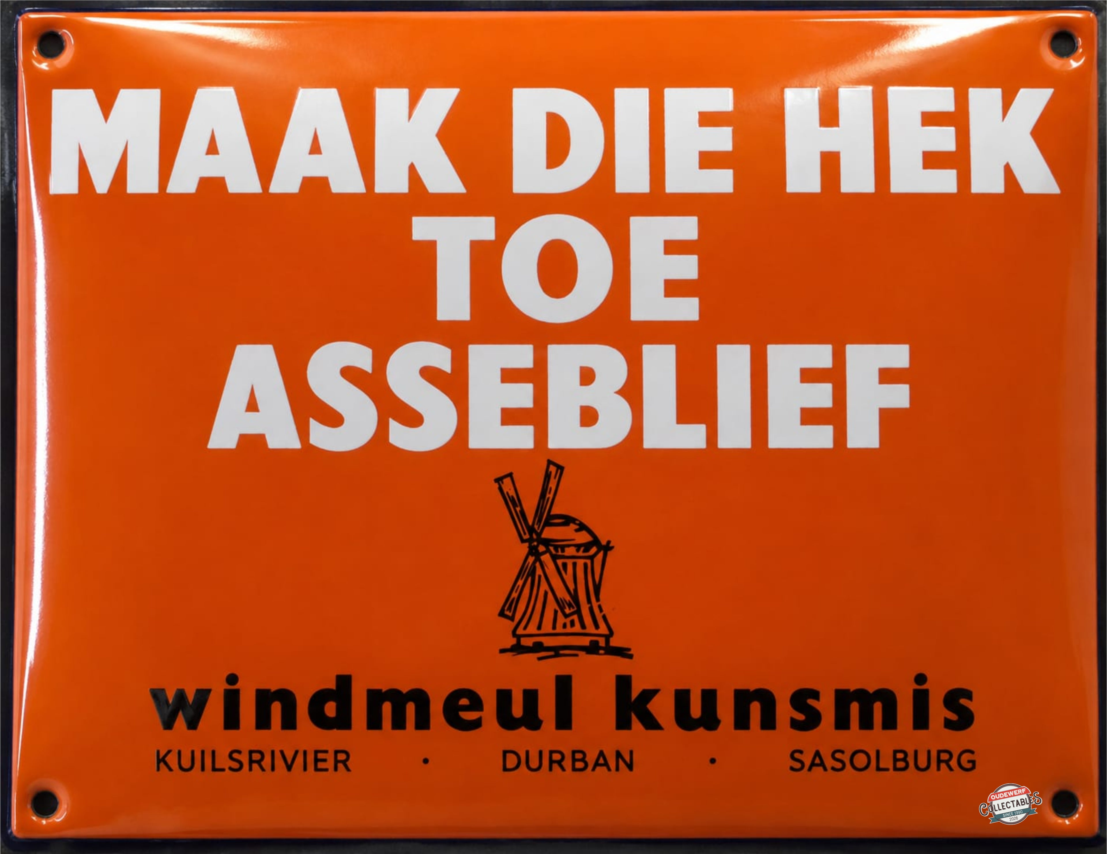 MAAK DIE HET TOE ASSEBLIEF - WINDMEUL KUNSMIS