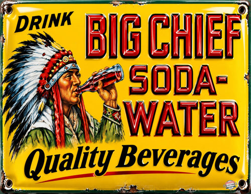 BIG CHIEF SODAWATER - INDIAN